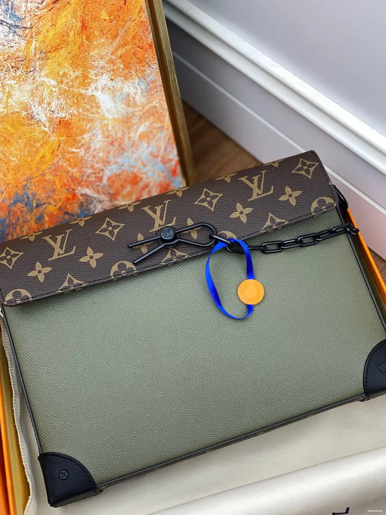 POCHETTE VUITTON LOUIS VOYAGE STEAMER 0313