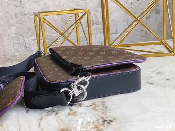 LOUIS MESSENGER VUITTON TRIO 0318